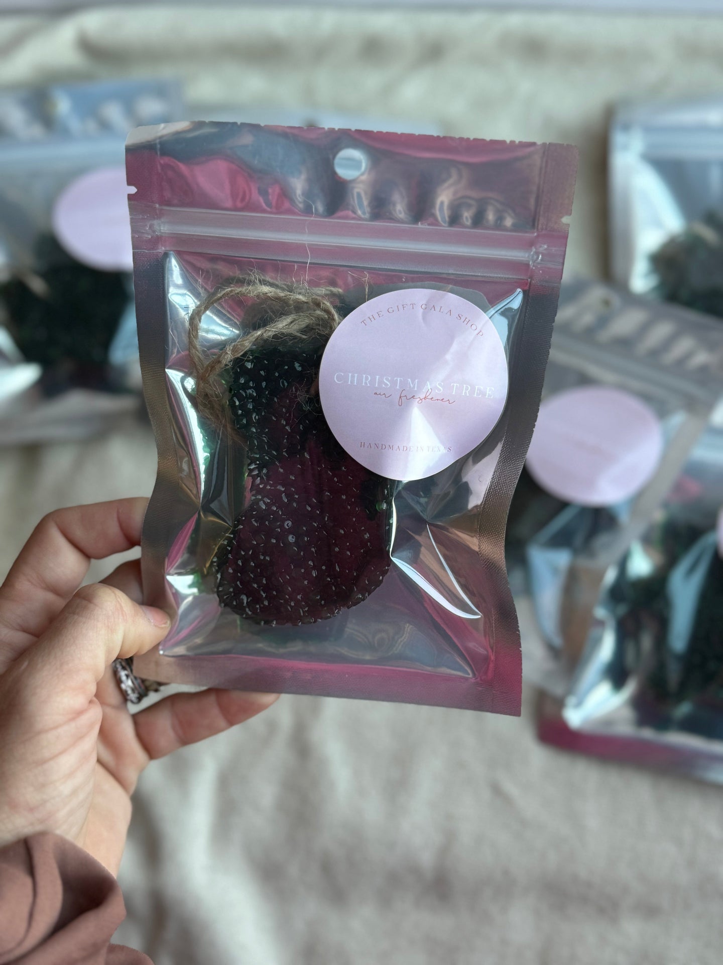 Christmas Tree Car Freshies | Air Freshener | Christmas Car Freshener The Gift Gala Shop Candle Co.